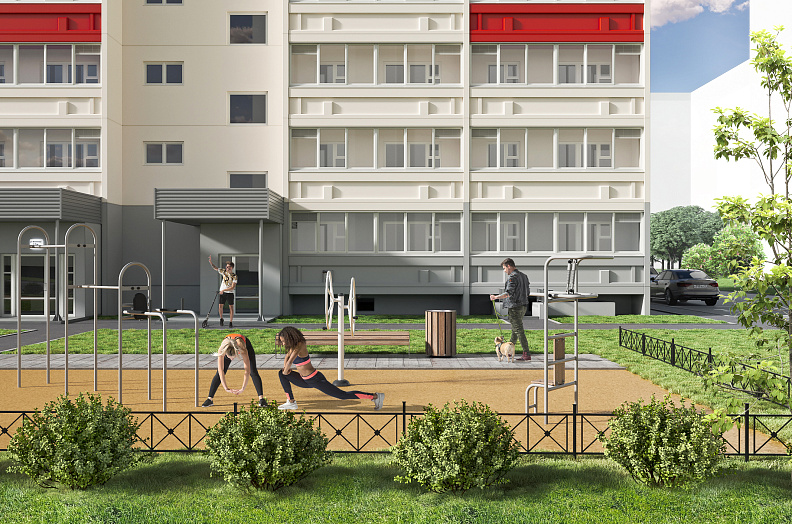 Высокий уровень благоустройства