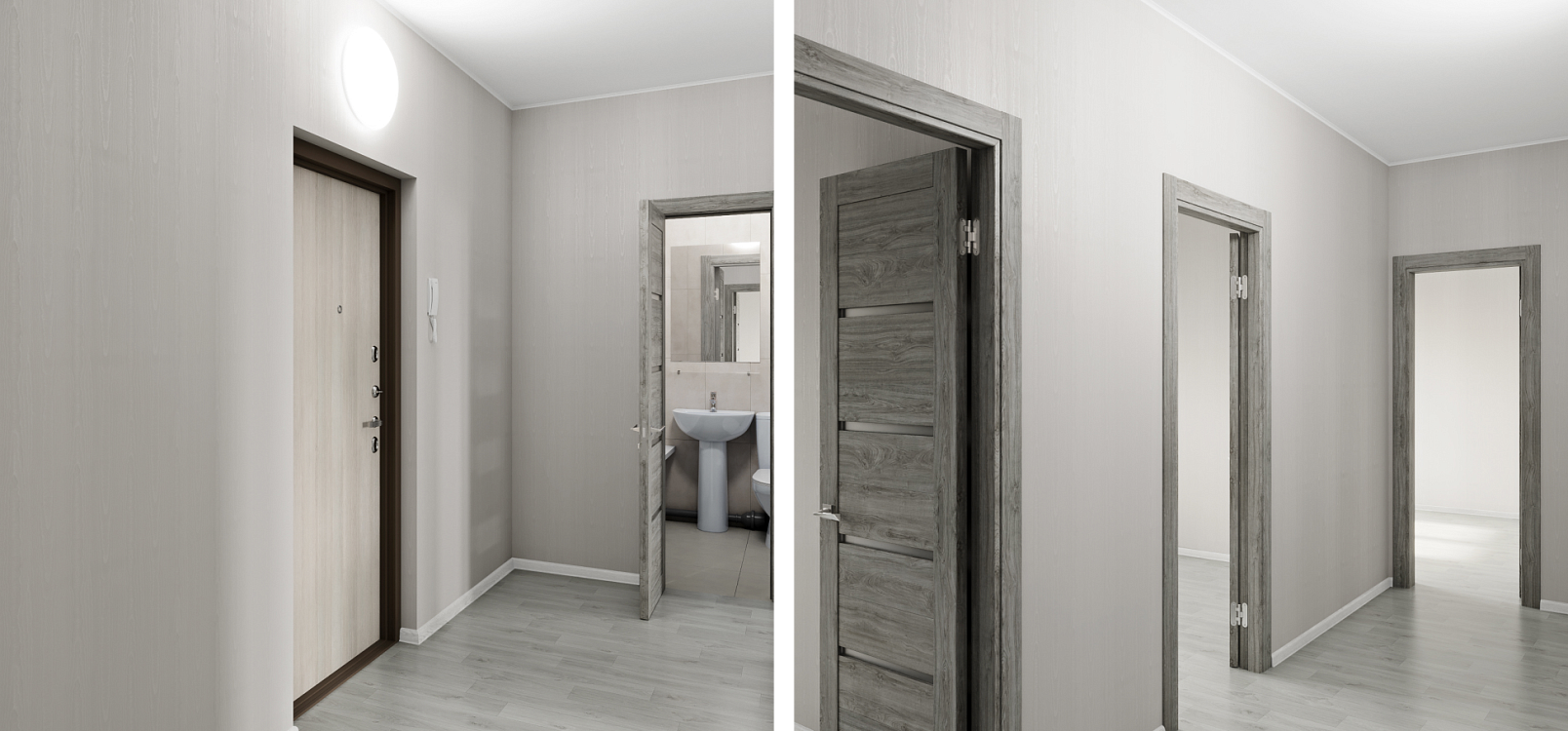 Светлая отделка