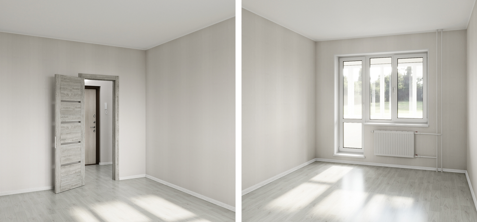 Светлая отделка