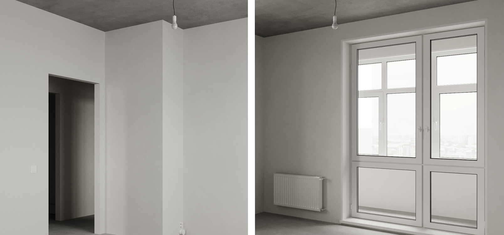 Отделка "White box" (Дом 2) 