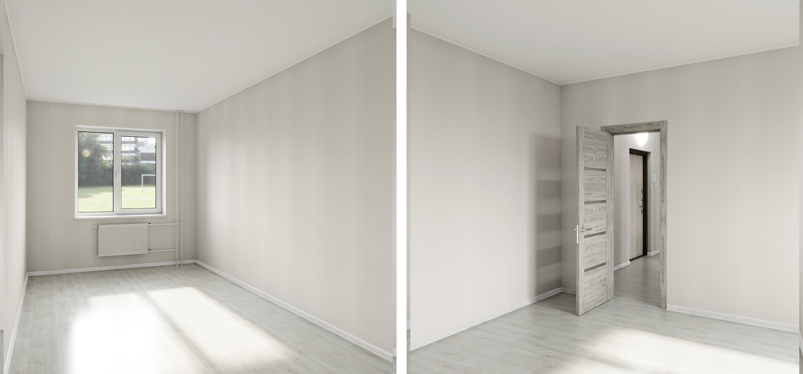 Светлая отделка